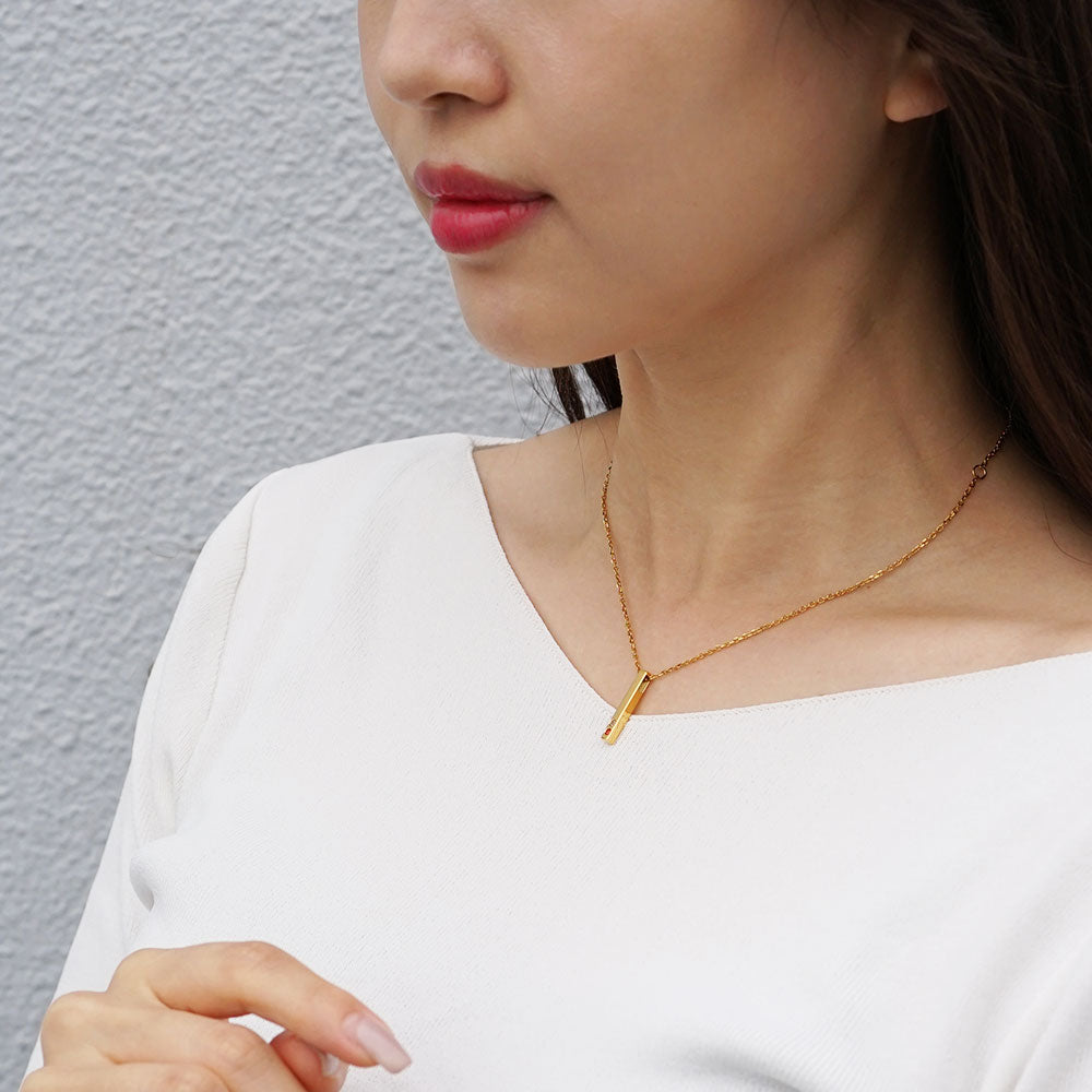 Elección de Alavel del collar de 2 piedras BPS APP0254