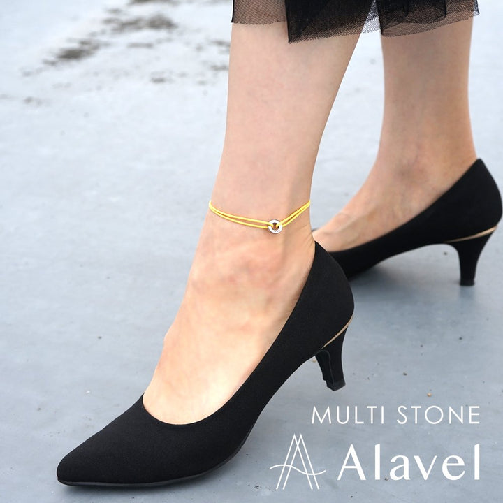 Alavel Birthstone Multi-Stone Anklet Multi Stone APP0252