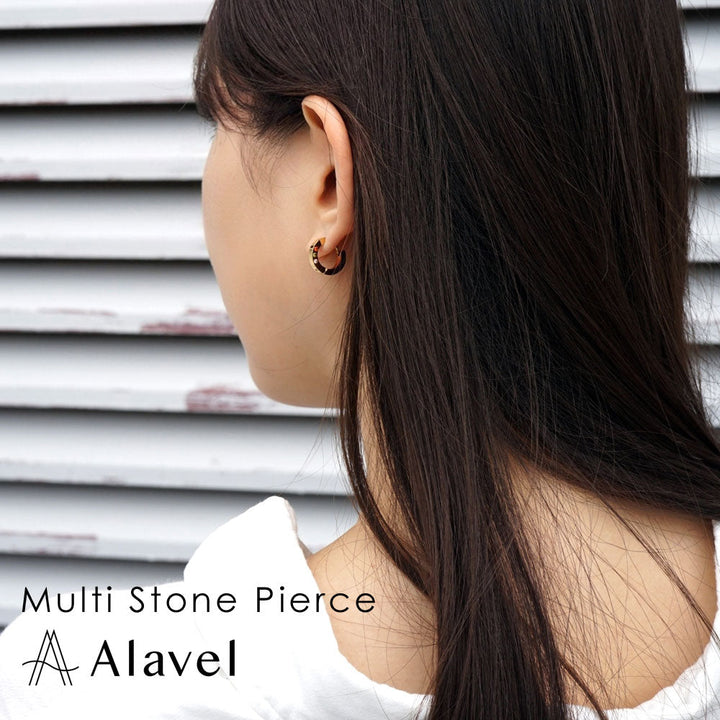 Alavel Choice of birthstone multi-stone earrings Multi Stone APE0251